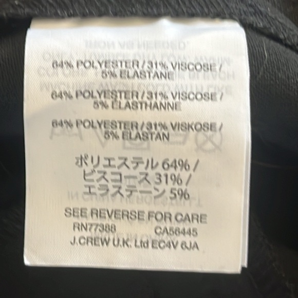 J Crew 365 black dress pants new with tags - Picture 9 of 9